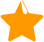 pomarańczowa ikona gwiazdy